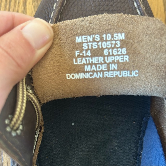 Men’s Sperry Brown Topsider Boat Shoes Size 10.5 - Picture 5 of 5